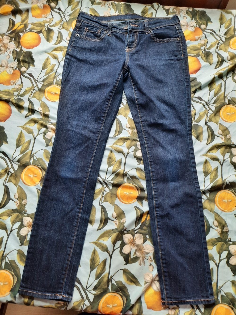 Old Navy Women's Dark Blue Skinny Jeans